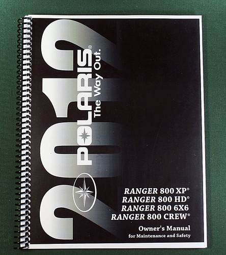 2012 polaris ranger 800 - 800, xp