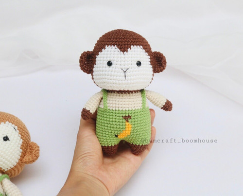Handmade monkey amigurumi - handmade,