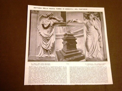 Roma nel 1910 pantheon nuova - 1910,