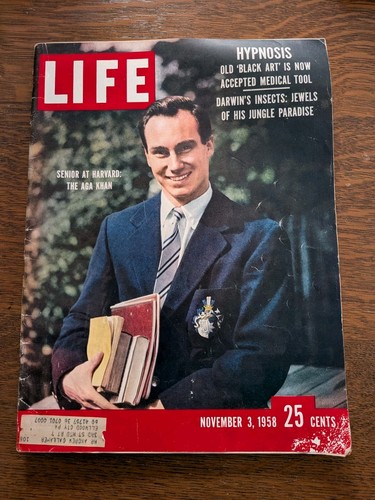 Life magazine november 1958 - magazine,
