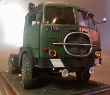 Fiat 682 resin kit cab + 6