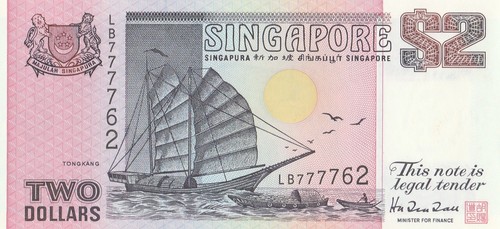 Singapore banconota dollari - banconota,