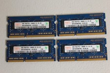 (4) Hynix 2 GB 1Rx8 PC3 -