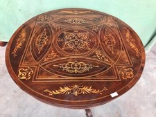 Elegante Tavolo Rotondo Carlo X in Mogano_Restaurato (in corso d'opera)_car 2104