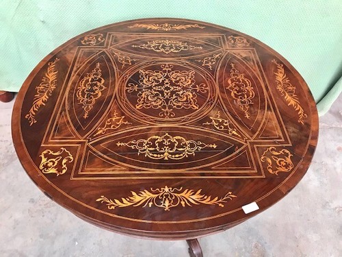 Elegante tavolo rotondo - elegante, carlo