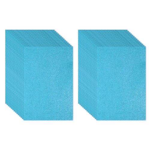 Fogli 2mm carta eva - carta, glitter