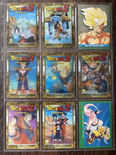Lotto carte dragon ball - carte, e