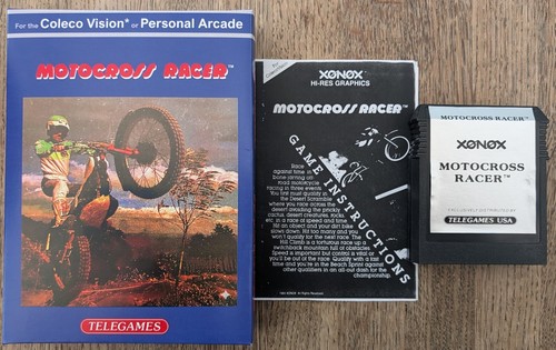 Motocross racer colecovision - motocross,