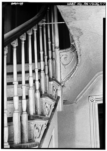Dettaglio scala sala primo - dettaglio, scala,