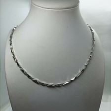 COLLANA ARGENTO MAGLIA