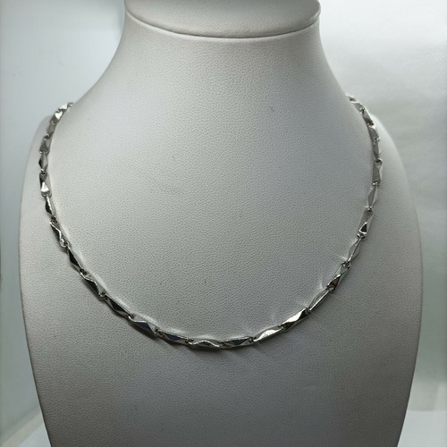 Collana argento maglia - collana,
