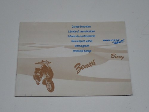 Peugeot zenith buxy libretto - peugeot,