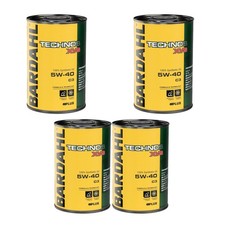 BARDAHL 4 Litri Olio Motore SAE 5W40 TECHNOS XVS Acea C3 - BMW RENAULT OPEL