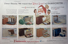 1954 Samsonite Bagagli Volo