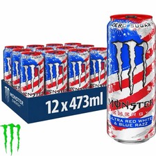 Monster Energy Ultra Red White