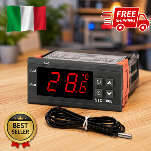 Termostato digitale stc 1000 - termostato,