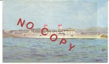 Italia Società Navigazione Genova. Motonavi Conte Grande, Conte Biancamano.