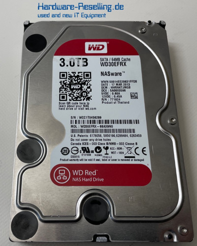 Western digital red - 3tb, "