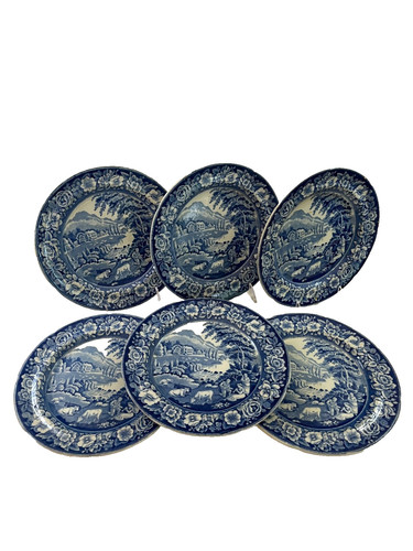 Piatti portata blu - piatti,