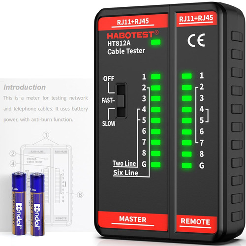 Tester rete cavi - tester,