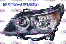 COPPIA FARI FANALE PROIETTORE DX+SX 2H7 PRED REG ELETT BMW SERIE 5 E60-E61 03>07