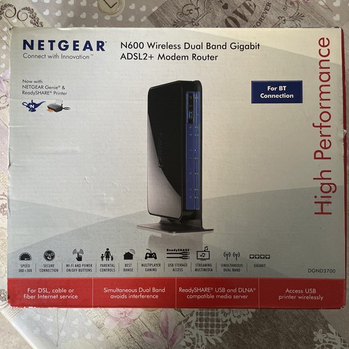 Netgear n600 modem - modem, router