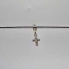 Ciondolo pendente cuore croce