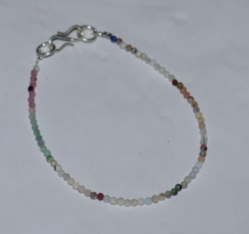 Bracciale tormalina 8 - bracciale, 8"