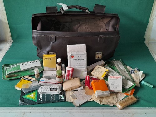 Vecchia borsa dottore - vecchia,