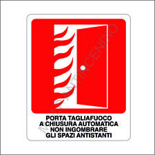 Cartello Segnaletico Porta
