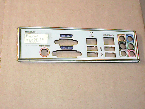Panneau shield pegatron - i/o,