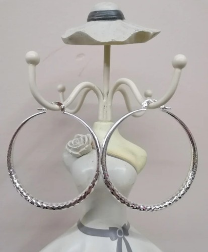 Orecchini cerchi argento 925 - cerchi,
