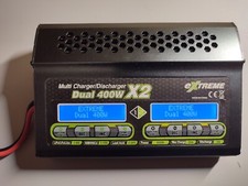 RC carica batterie da modellismo Li-Po 2 canali 400W x2