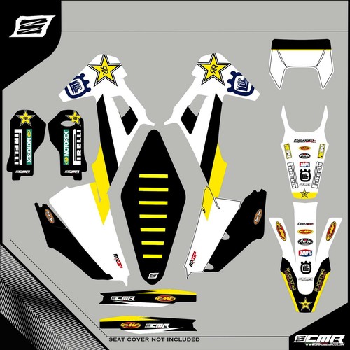 Adhesive graphics kit - , for