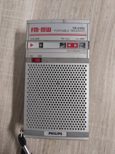 Radio philips vintage - radio,