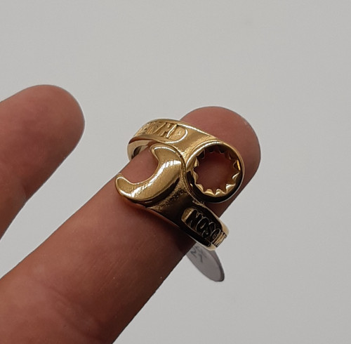 Anello chiave oro harley - anello,
