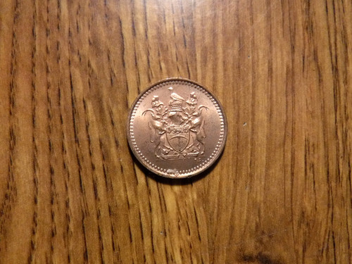 Moneta rhodesia centesimo - rhodesia,