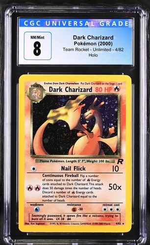 Dark charizard holo team - dark,