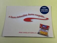 SURGELATI BARILLA 5878 - Cartolina Pubblicitaria - Promocard