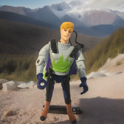 Jonny quest action figure - jonny,