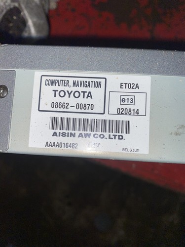Toyota computer navigazione