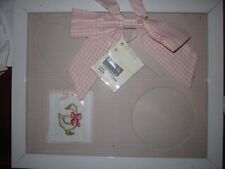 Cornice portafoto Multipla Colore Rosa Bimba Prima Infanzia Nascita 34 x 28 cm