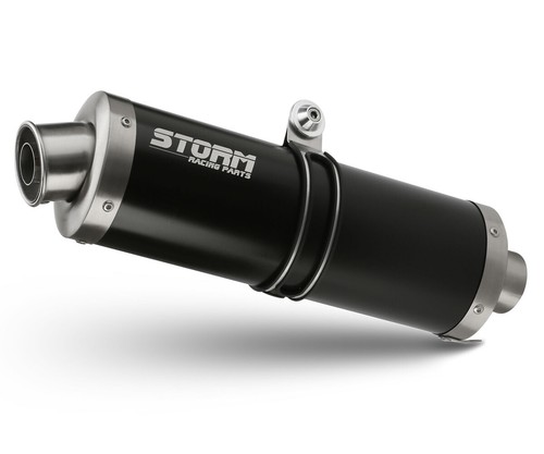 Scarico storm nero oval - storm,