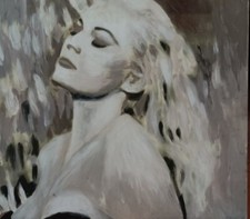 Painting, painting Anita
