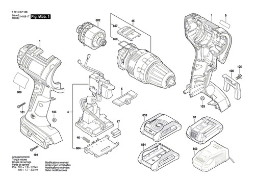 Bosch ricambi per trapano - bosch,