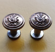 Bottonii A Vite Per Berretto Regia GDF Vintage 