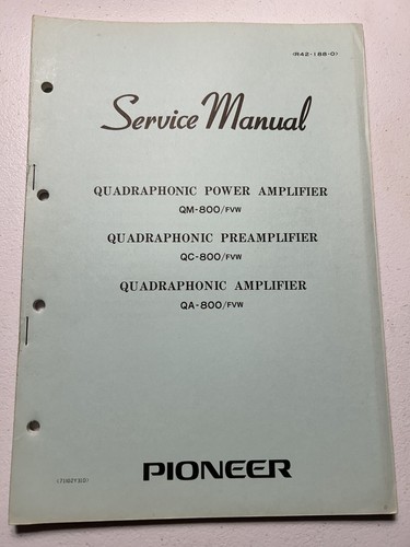 Pioneer 800 - pioneer, qc-800