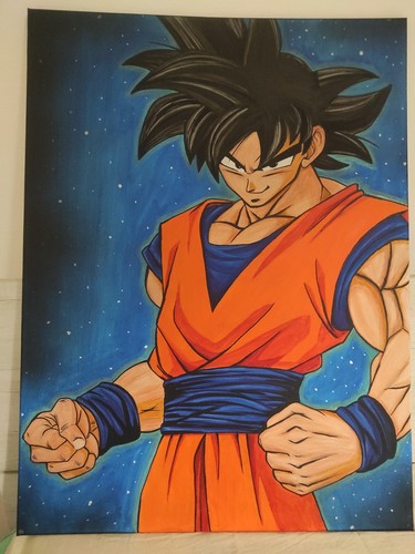 Quadro goku dragon - quadro, goku,