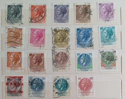Lotto francobolli - 19,