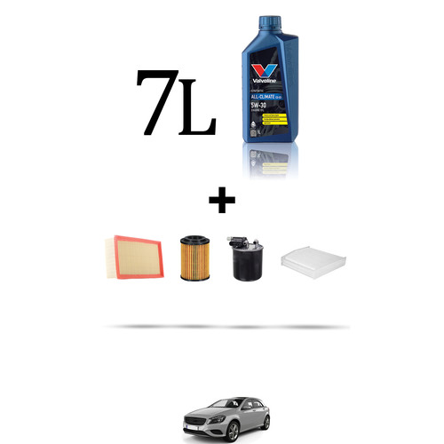 Hoffcar kit tagliando filtri - kit,
